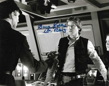 Star Wars Barrie Holland (RIP) Lt Renz Autograph 8x10 Photograph -GENUINE Signed picture