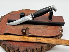 Vintage Case XX-223-5 Fixed Blade Trailing Edge Hunting knife Made USA--793.25 picture