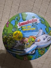 Topps 2021 Series 2 Garbage Pail Kids Go On Vacation 25 Pack Round Tin New... picture