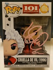 Glenn Close Autographed Funko Pop #1662 Cruella De Vil With CoA picture