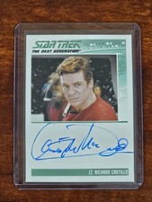 Star Trek TNG Heroes Villains Christopher McDonald Castillo Auto Rittenhouse picture