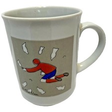 Cobblestone Lane Hotel Dumont Paris France 14oz. Coffee Mug Tea Cup Vivi 1982 picture