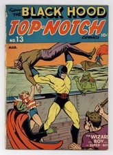 Top-Notch Comics #13 FR 1.0 TRIMMED 1941 picture