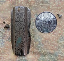 Vintage Singer 66 Face Plate & Rear/Side Access Cover Plate both Ornate Design picture