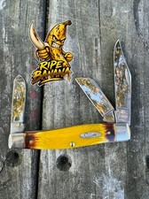 Case XX Ripe Banana Yellow bone platts Jig Large Stockman 75311 custom picture