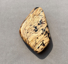 Natural Sumatra Zebra Amber Raw Stone 91g — Unique Pattern Genuine Amber from In picture