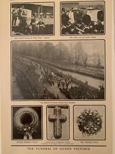 Queen Victoria's Funeral Procession, Harper's Weekly, 1901, Rare images  picture