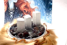 Standing Stone Witchcraft Witch Folk Magic Power Altar Stones Amulet AA33 picture