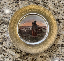 Mountain Royal Arch Chapter 189 Altoona PA 50th Anniversary Plate 1908 Shepherd picture