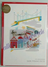 Starbucks 2016 San Francisco Holiday City Card  picture