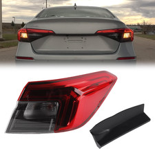 Right Tail Light W/Side Marker Compatible with 22-24 Honda Civic picture