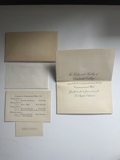 1915 Occidental College Commencement Invitation Program Los Angeles Antique picture