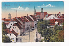 Postcard Bautzen outer Lauenstraße field post 30.6.1915 Brück & Sohn to Dresden used picture