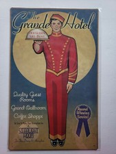 The Grande Hotel 16 x10 Ohio Wholesale Inc.Rustic Retro Metal Signs 27976 picture