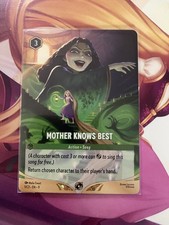 Disney Lorcana Mother Knows Best *FOIL* CCQ Top 32 Promo picture
