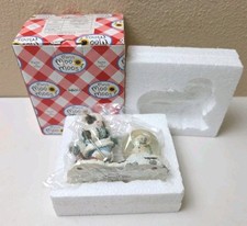 Mary’s Moo Moos Enesco Christmas Waterball Vintage Retired Ski Moo Later picture