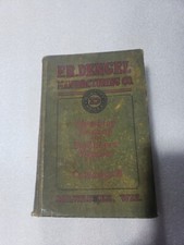 Original 1922 F.R. Dengel Retailer Plumbing Catalog B B&W Photos Trade Resource picture