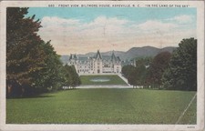 Biltmore Estate Asheville North Carolina NC Vanderbilt Curt Teich 1934 Postcard picture