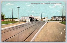 Edmond Antique Oklahoma Postcard OKLAHOMA CITY State Fair Grounds 1911 picture