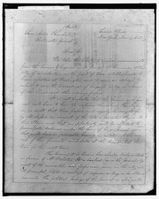 Photo:New York Times 1835 Letter Manuscript Benjamin F. Butler picture