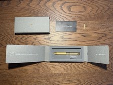 SAKURA craft_lab 003 Gold/Brass 0.8mm Gel Ink Ballpoint Pen Craft-Lab-003C-1 picture