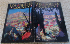 Vintage 1925 Los Angeles County Chamber of Commerce Promotional Travel Brochure picture