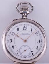 A.Lange Sohne Chronometer Award Pocket Watch Silver Enamel WWI German Pilot's picture