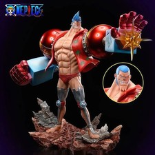 28.5Cm/11.22In Anime One Piece Figure Franky Action Figures Pvc Statue Desktop O picture