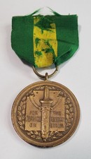 ID'd Mexican Border Service Medal -- 1st Massachusetts Field Artillery -- #31142 picture