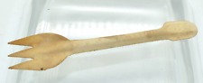 AMAZING 1921 SANIFORK Compressed Paper Fork Utensil DATED picture