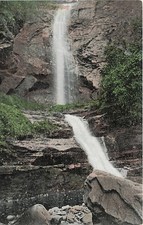 Postcard Scotland: Waterfall, Whiting Bay, Scotland DB picture