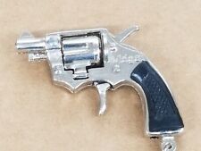 Vintage 1970's Midget Revolver Toy Cap Gun Made In Hong Kong Keychain New F1 picture