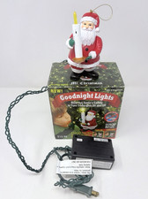 Vintage Working Mr. Christmas Goodnight Lights Tree Light On Switch picture