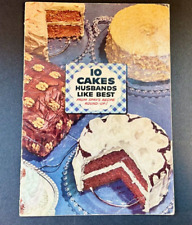 Cakes Husbands Like Best Recipe Pamphlet Spry Shortening 16 pages  picture