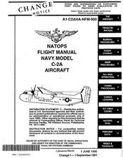 855 Page 1990 C1 1991 C-2 C-2A GREYHOUND NAVAIR Flight Manual on Data CD picture