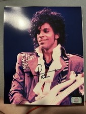 Prince 8 X 10 Autographed Photo With Coa picture