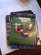 BIG Vintage Lot Of Lawn Equipment Brochures #2 picture