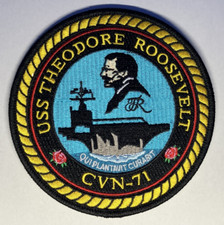 Ship's crest patch of USS THEODORE ROOSEVELT (CVN 71) picture