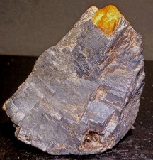 336g Cleaved Galena & Fluorescent Cerussite • Palmer Mine MO • Keith Collection picture