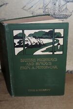 1908 BRITISH HIGHWAYS & BYWAYS FROM A MOTOR CAR BY MURPHY 16 COL 32 B/W PLTS* picture
