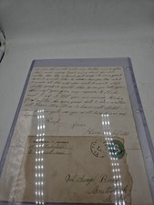 Vintage  Letter With Envelope  From New Hampshire  With 2 Cent Stamp picture