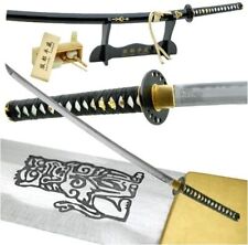 Handmade Kill Bill Bride's Samurai Katana Sword Leather Handle picture