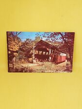 Covered Bridge Somerset County Humbert Pennsylvania Postcard #224 picture