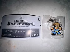 Final Fantasy Pixel Remaster Monk Mejirushi Charm Keychain Gachapon Square Enix picture