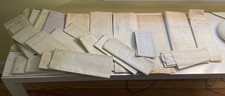 Antique NH Handwritten Voter List Lot Of 27 1850s-1880s Civil War 1864 Election picture
