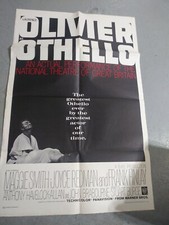 Laurence Olivier Othello 1966 Original One-Sheet Poster  picture