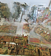 Lot 30Pc Victorian Persian Middle Eastern Play Set Village Paper Toy Persia picture
