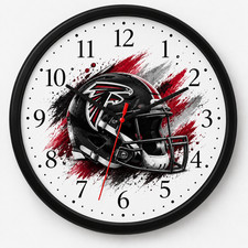 Atlanta Falcons Wall Clock 10 Inch Wall Clock | Family Fan Sports Gift picture