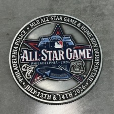 Philadelphia Police 2026 MLB All Star Game challenge coin picture