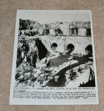 Al-Sadd al-ʿĀlī Manteqet  ORIGINAL ASWAN DAM PHOTO EGYPT NILE RIVER VINTAGE picture